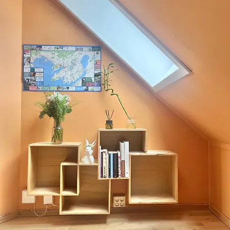 Rom I Loftsleilighet Med Utsikt Habitación en casa particular *